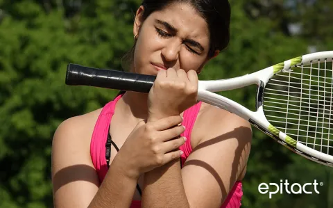 Tennis et douleur au poignet