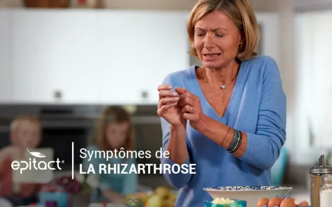 Quels symptômes pour la rhizarthrose ou arthrose du pouce ?