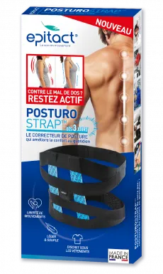 Correcteur de posture dos - lomblagie - mal au dos- EPITACT - Posturostrap