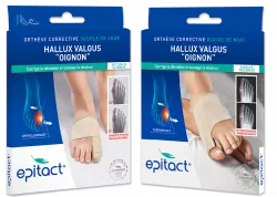 Offre Duo web orthèse hallux valgus jour et nuit