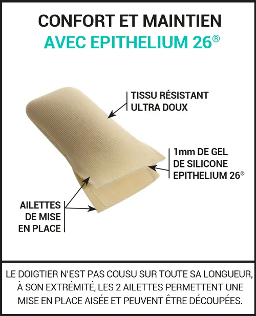 Protections pour les cors pulpaires et dorsaux