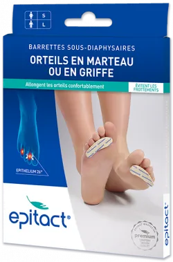 Protections pour les orteils en marteau ou en griffe