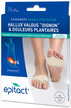 Protection de l'Hallux Valgus (oignon) + Douleurs plantaires