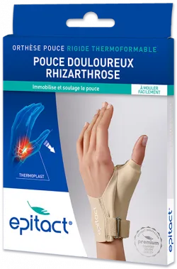 Orthèse de pouce thermoformable Rhizarthrose