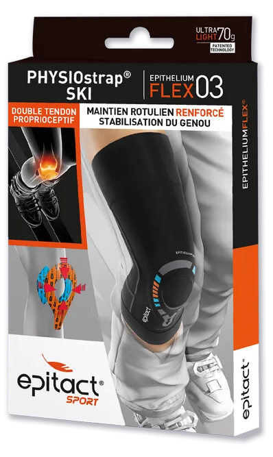 Genouillère ski de maintien Physiostrap