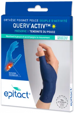 Pack Querv'activ orthèse tendinite de de Quervain