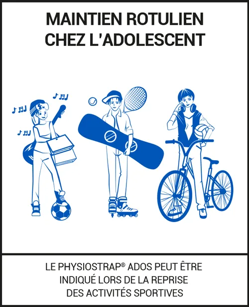 genouillère rotulienne physiostrap Ado epitact