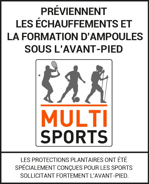 Protection plantaire sport, protection plantaire en silicone - Epitact