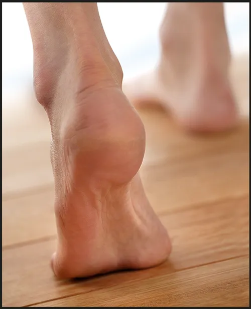 Protègent, soulagent et embellissent efficacement les talons fissurés et crevassés