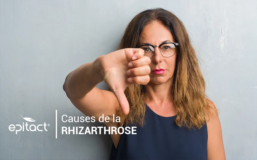 Causes de l'arthrose du pouce rhizarthrose