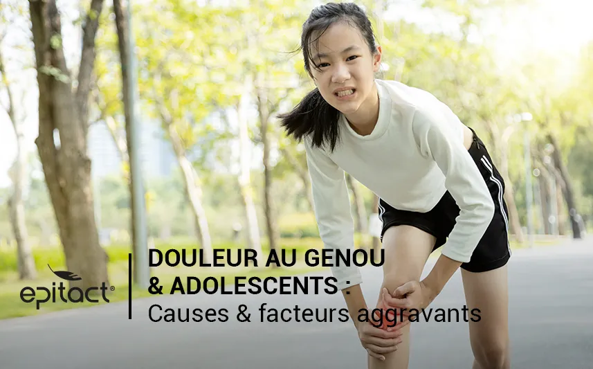 Douleur au genou chez l'adolescent : causes