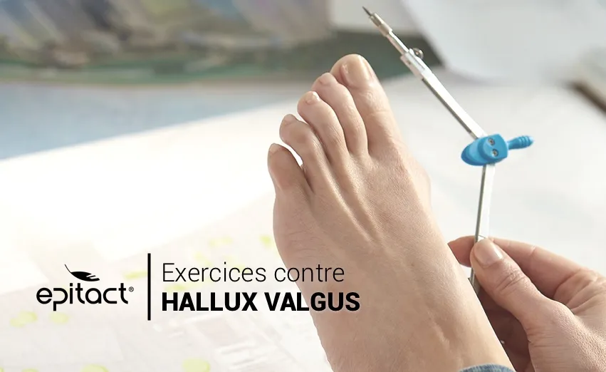 Exercices hallux valgus