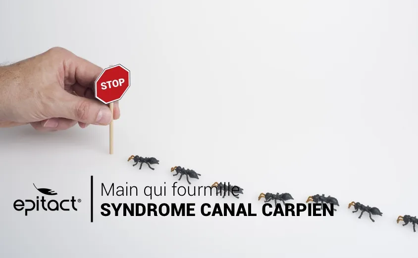 main qui fourmille : syndrome du canal carpien