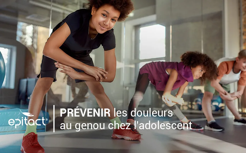 Prévenir les douleurs au genou chez l’adolescent